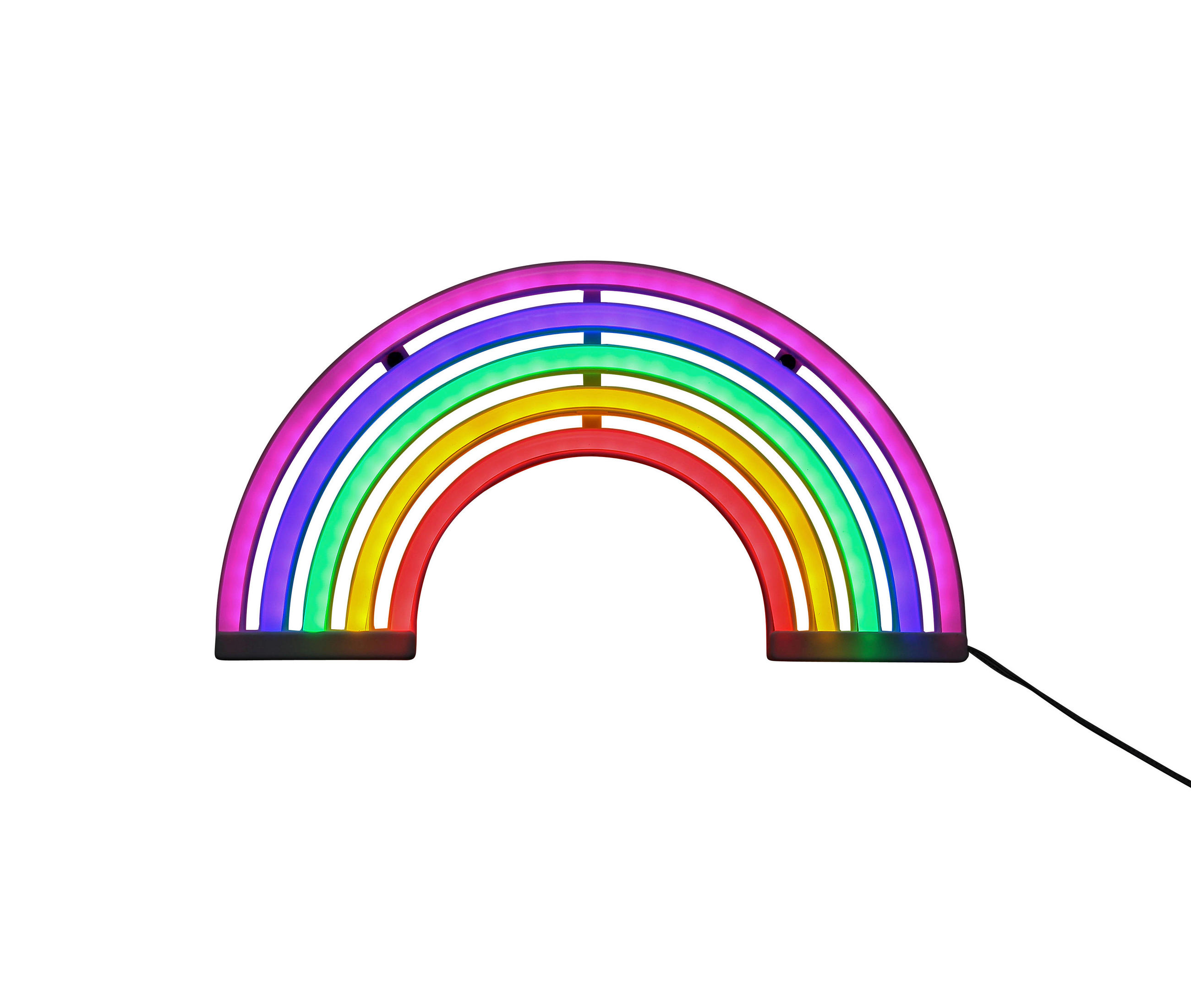 LED FALILÁMPA - áttetsző/fehér, Trend, műanyag (29,5/16/1,7cm) - Boxxx