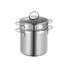 PASTATOPF Edelstahl 5,00 L - Klar/Edelstahlfarben, Basics, Glas/Metall (20cm) - Schulte Ufer PASTATOPF Edelstahl 5,00 L - Klar/Edelstahlfarben, Basics, Glas/Metall (20cm) - Schulte Ufer
