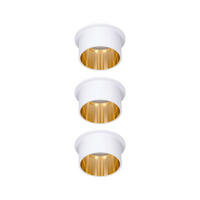 DECKENLEUCHTE 6,8/3,3 cm   - Goldfarben/Weiß, Basics, Metall (6,8/3,3cm) - Paulmann