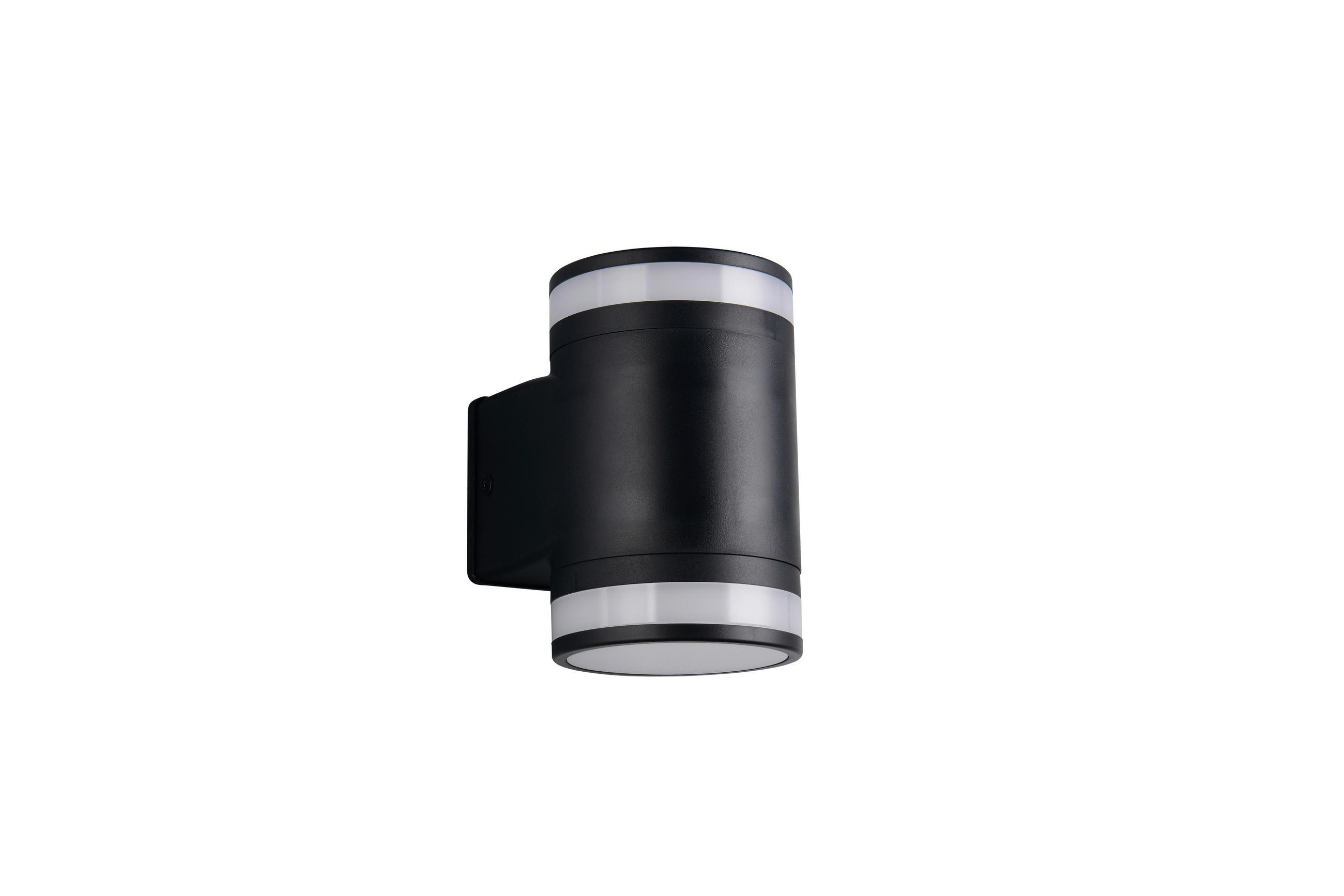 AUSSENWANDLEUCHTE Cusco 14/9.5/12 cm  - Schwarz, Design, Kunststoff (14/9.5/12cm)