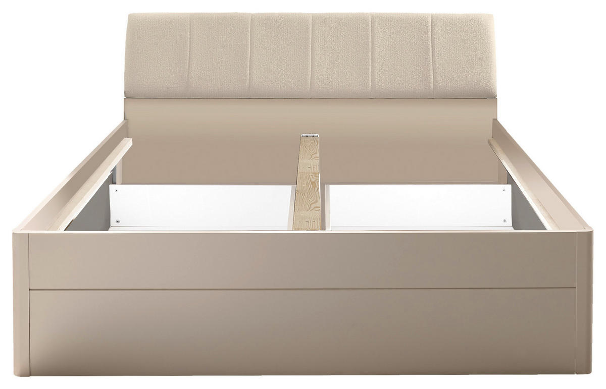 BETT 180/200 cm,  in Beige, Kaschmir, Bettschubladen,  - Kaschmir/Beige, KONVENTIONELL (180/200cm) - Boxxx