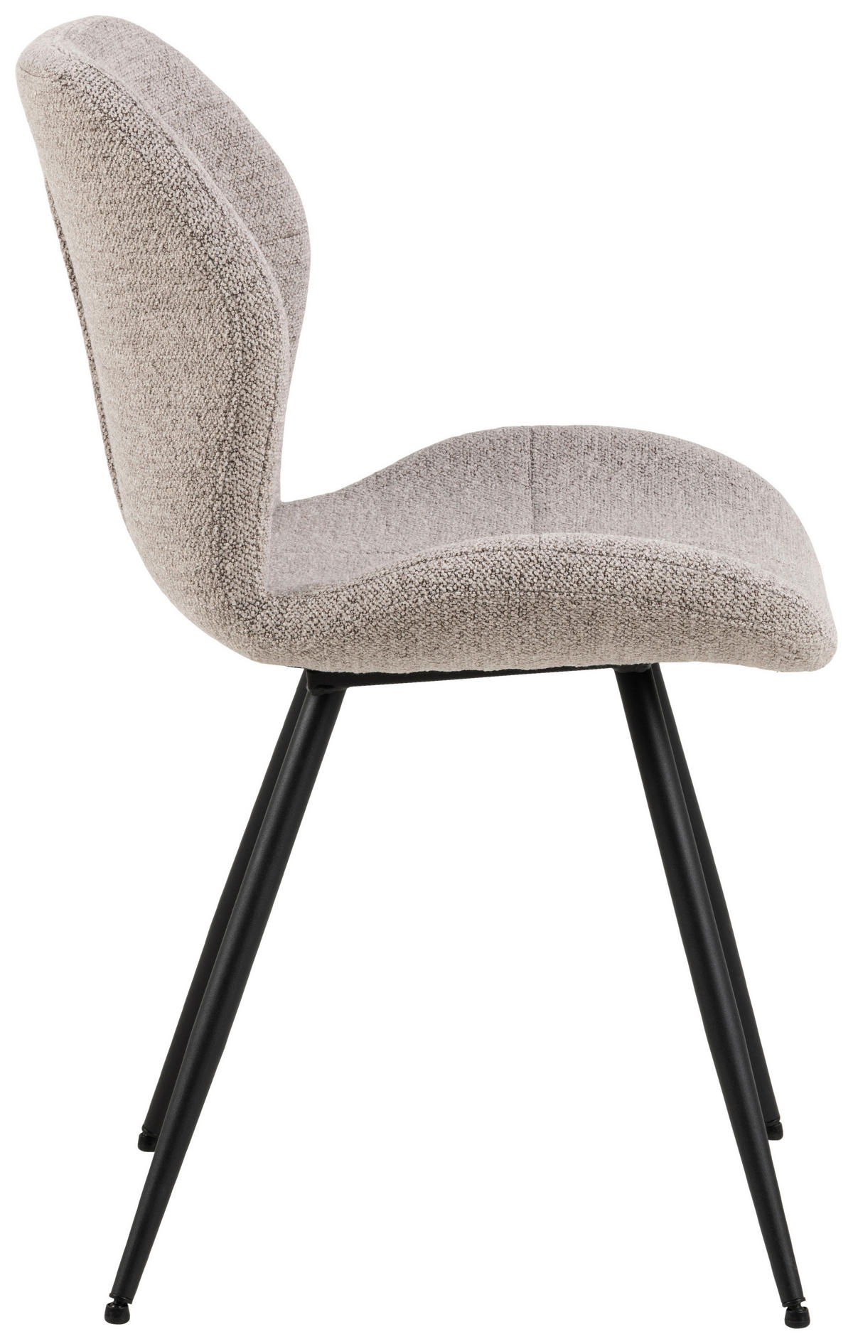 ŽIDLE, béžová - béžová, Design, kov/textil (48/82,5/55cm) - MID.YOU