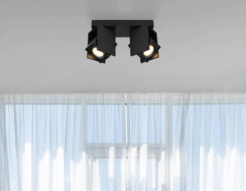 SPOTLIGHT Rory 25,6/8,4/15,7 cm   - svart, Design, metall (25,6/8,4/15,7cm) - Globo