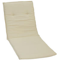 LIEGENAUFLAGE Uni  - Beige, Basics, Textil (191/58/8cm) - Gardenson