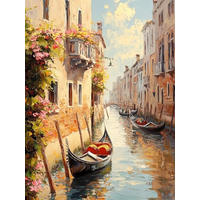 LEINWANDBILD Städte 60/80 cm  - Multicolor, Basics, Holz/Papier (60/80cm) - Euroart