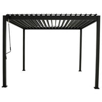 PERGOLA 360/240/300 cm Aluminium  - Anthrazit, Basics, Metall (360/240/300cm) - Ambia Garden