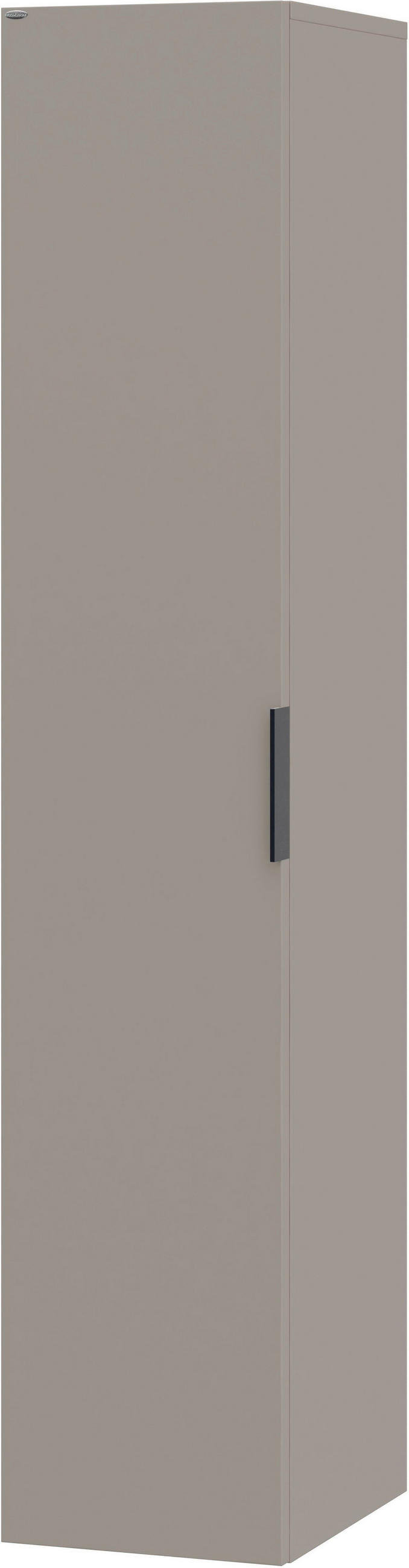 HOCHSCHRANK 31,9/160/35 cm  - Schwarz/Grau, LIFESTYLE, Glas/Holzwerkstoff (31,9/160/35cm) - Voglauer