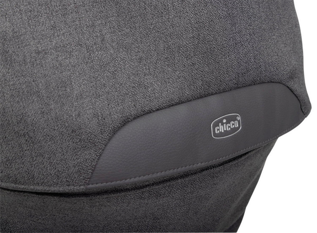 LIEGEWANNE Flexi  - Schwarz, Basics, Textil (43/64/83cm) - Chicco