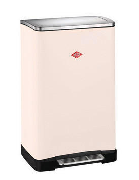ABFALLSAMMLER BIG DOUBLE BOY 2X18 L  - Sandfarben/Schwarz, KONVENTIONELL, Kunststoff/Metall (40,5/65/34,5cm) - Wesco
