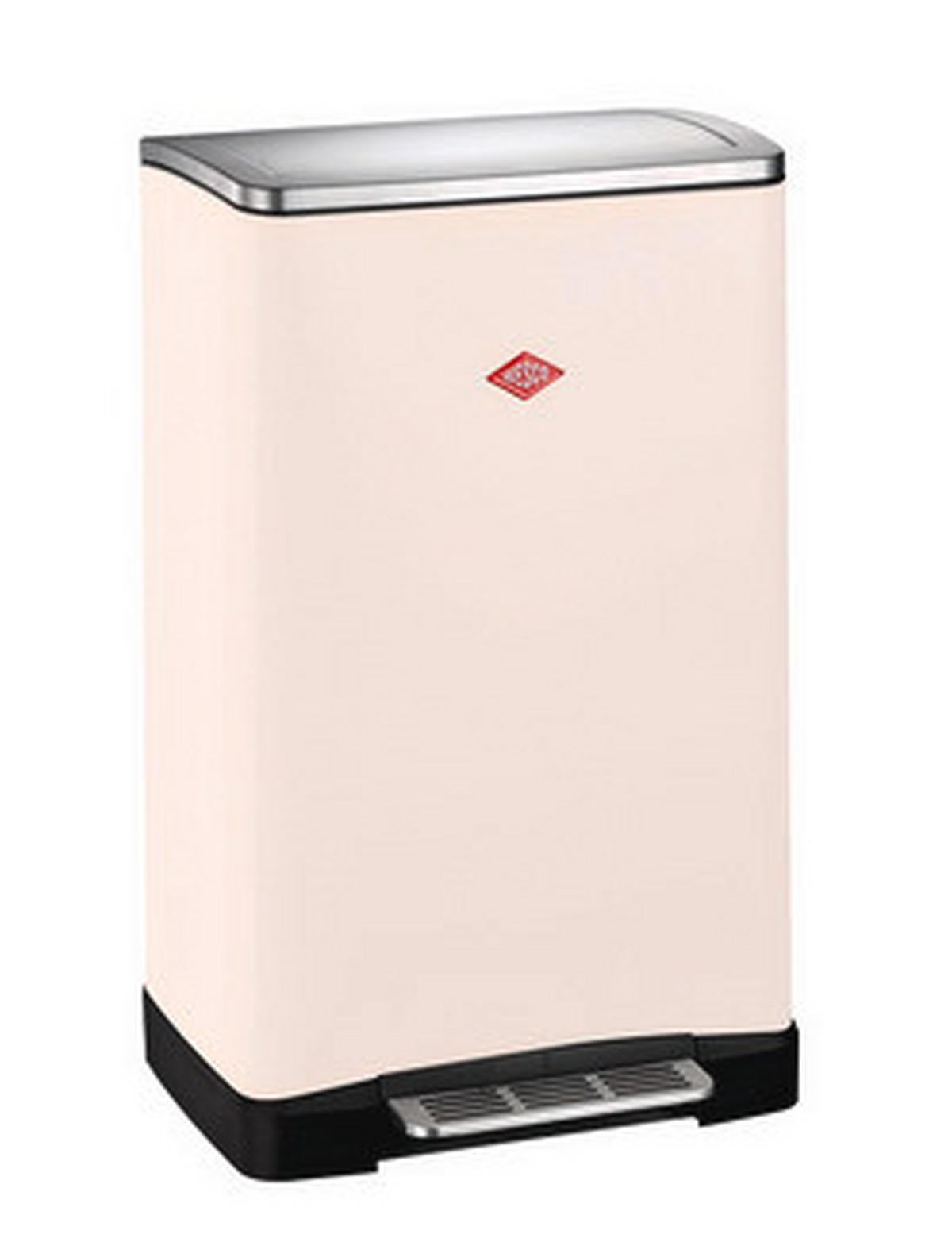 ABFALLSAMMLER BIG DOUBLE BOY 2X18 L  - Sandfarben/Schwarz, KONVENTIONELL, Kunststoff/Metall (40,5/65/34,5cm) - Wesco