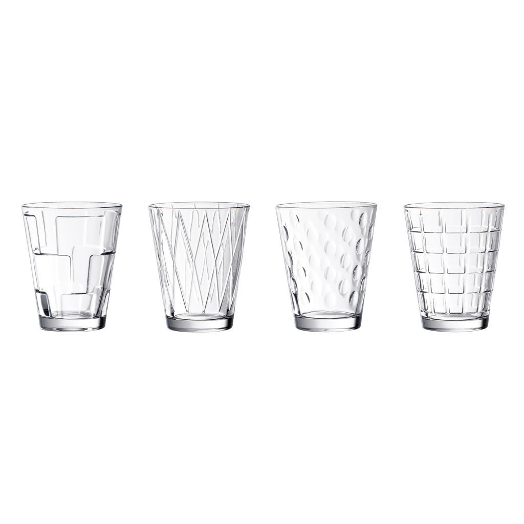 GLAS 200 ml 4 delar  - transparent, Basics, glas - Villeroy & Boch