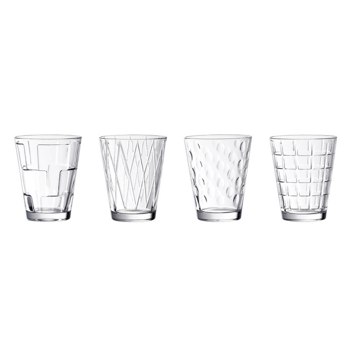 GLAS 200 ml 4 delar  - transparent, Basics, glas - Villeroy & Boch