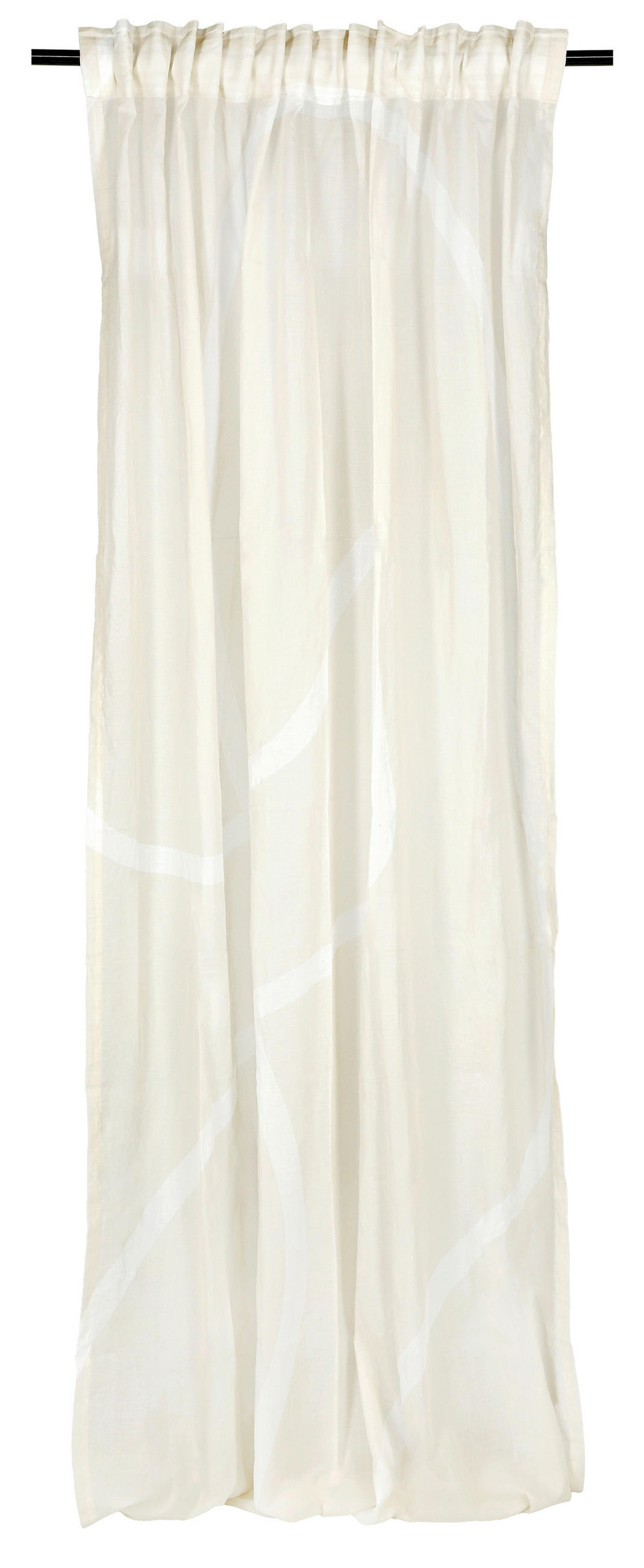 FERTIGVORHANG transparent  - Greige/Beige, Basics, Textil (130/250cm) - Musterring