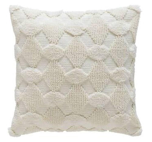 PERNĂ DECORATIVĂ 45/45 cm - crem, textil (45/45cm) - Novel