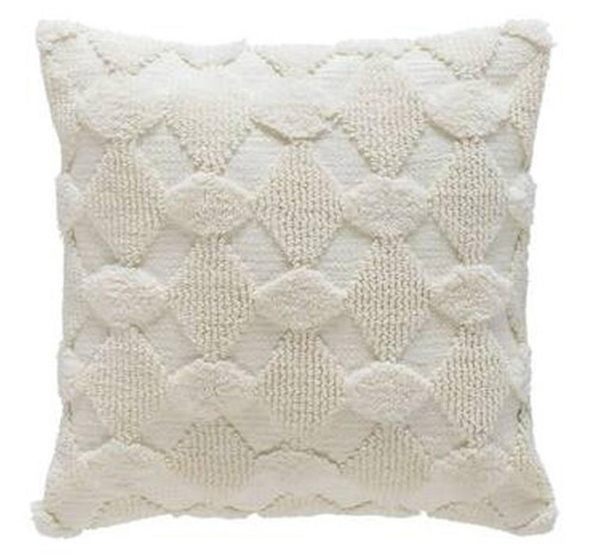 OKRASNA BLAZINA  BISA    45/45 cm         - krem barve, tekstil (45/45cm) - Novel