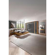 BETTANLAGE - Eiche Bianco/Lavagrau, Design, Glas/Holz (180/200cm) - Dieter Knoll