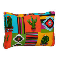 PALETTENKISSEN 60/40/20 cm  - Blau/Gelb, Basics, Textil (60/40/20cm) - Gardenson