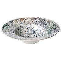 GOURMETTELLER LUIGI 28 cm  - Blau/Creme, Lifestyle, Keramik (28cm) - Ritzenhoff Breker
