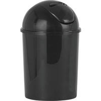 ODPADKOVÝ KOŠ  5 l - černá, Basics, plast (19/31/19cm) - Sadena