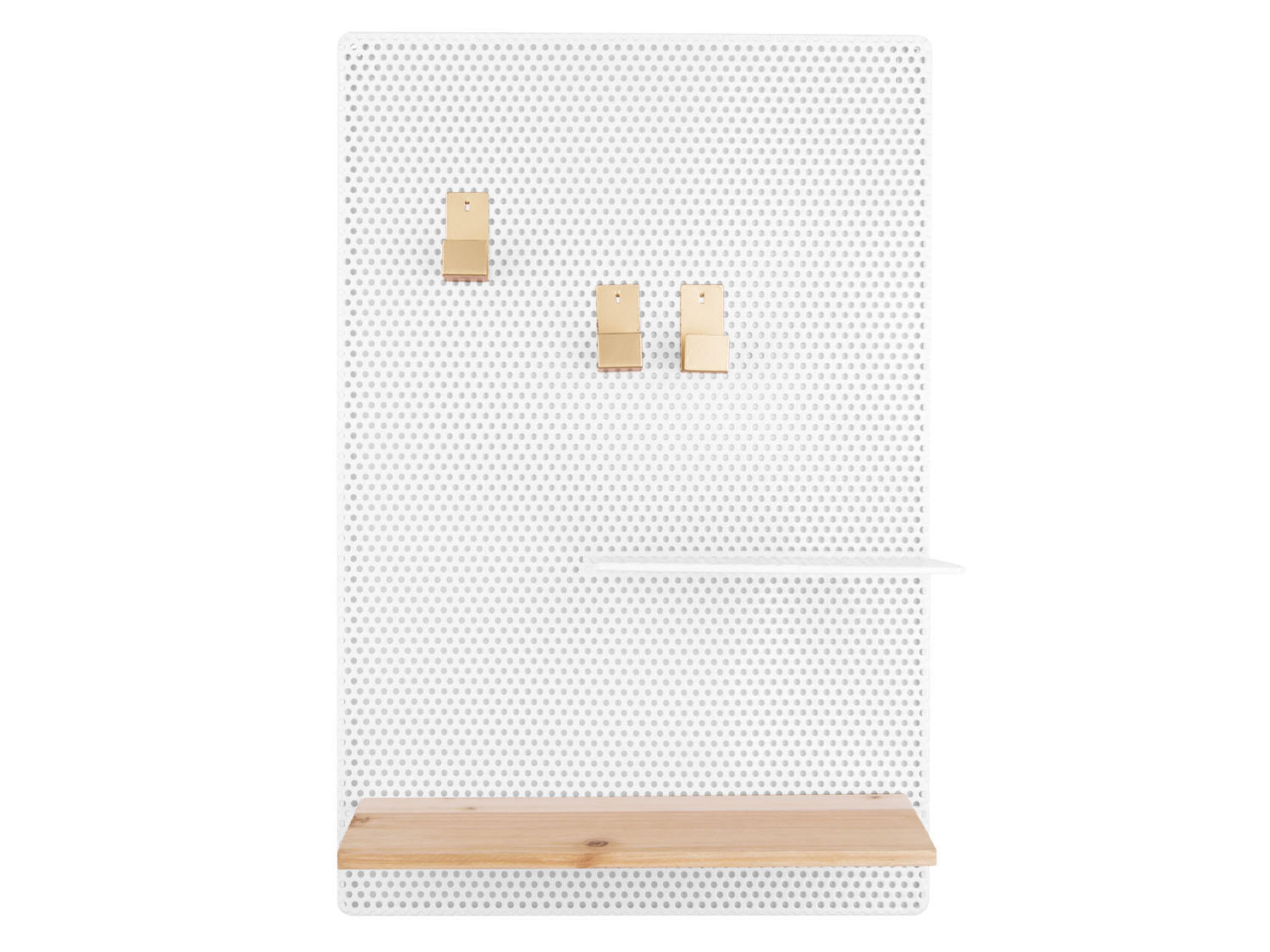 MEMOBOARD 35/52/11 cm  - Weiß, Trend, Holz/Metall (35/52/11cm) - Present Time