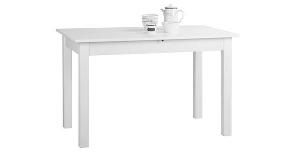 ESSTISCH in Holzwerkstoff 120/70/76,5 cm  - Weiß, Design, Holzwerkstoff (120/70/76,5cm) - Carryhome