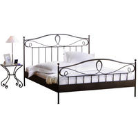 METALLBETT 180/220 cm  in Schwarz  - Schwarz, LIFESTYLE, Metall (180/220cm) - Hasena