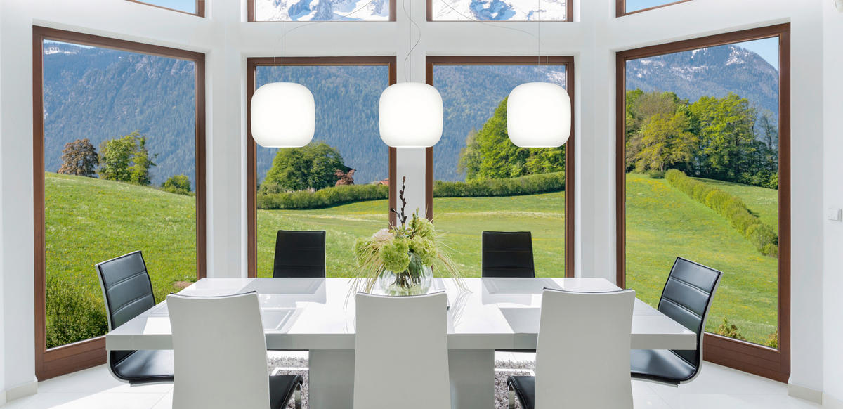 PENDELLEUCHTE MUREA 25/150/150 cm   - Weiß, KONVENTIONELL, Glas (25/150/150cm)