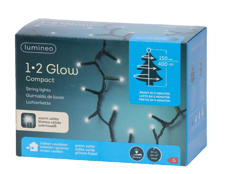 Thumbnail - Lichterkette, Grün, Kunststoff, 150 cm, Timerfunktion, Lampen & Leuchten, Innenbeleuchtung, Dekoleuchten, Lichterketten