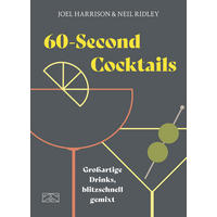 KOCHBUCH 60-Second Cocktails  - MODERN, Papier (15,7/22/0,2cm)