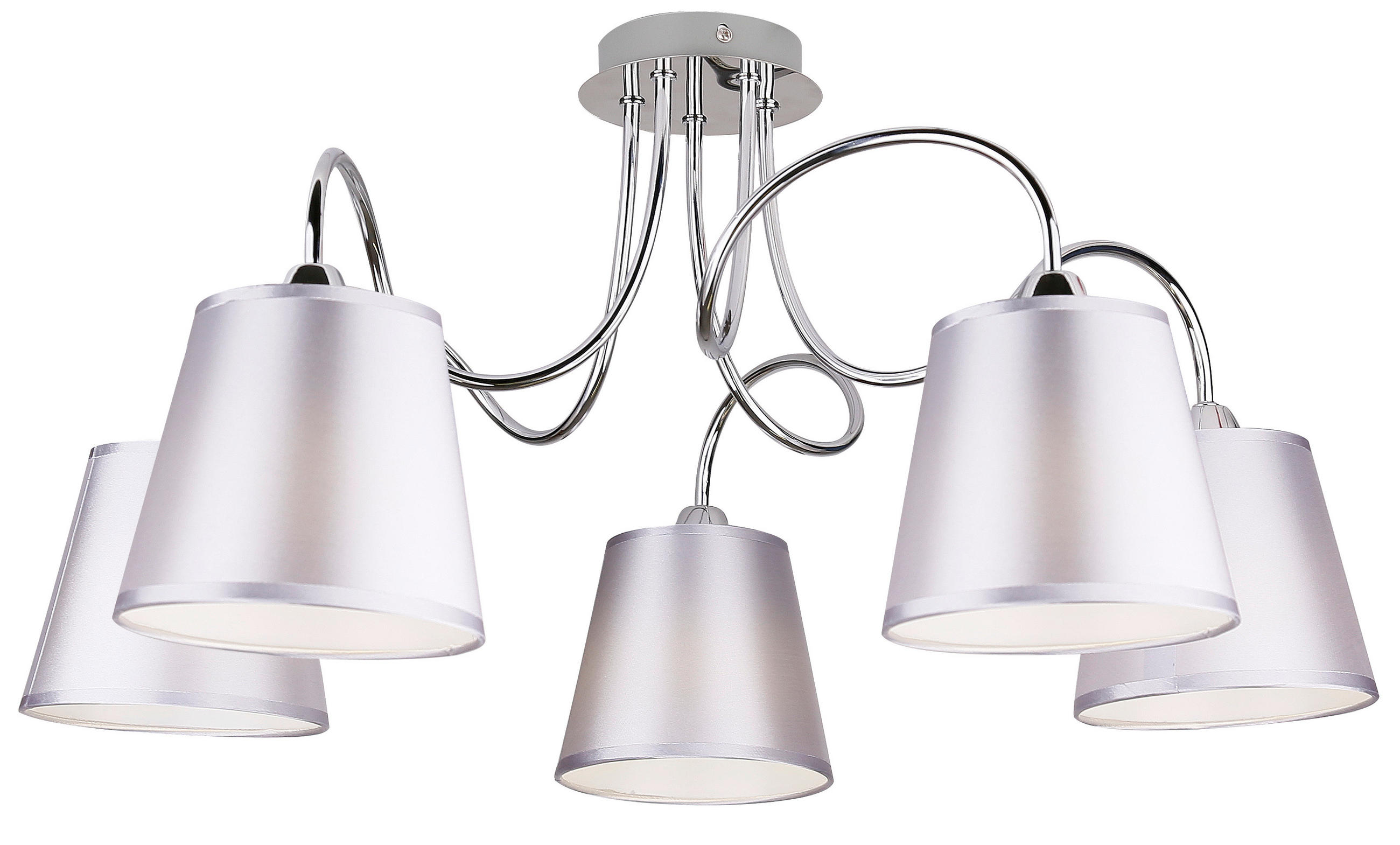 TAKLAMPA Luk 70/70/36 cm  - kromfärg, Klassisk, metall/plast (70/70/36cm)