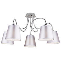 TAKLAMPA Luk 70/70/36 cm  - kromfärg, Klassisk, metall/plast (70/70/36cm)