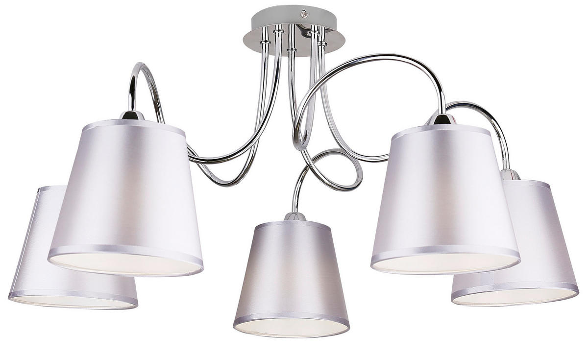 TAKLAMPA Luk 70/70/36 cm  - kromfärg, Klassisk, metall/plast (70/70/36cm)