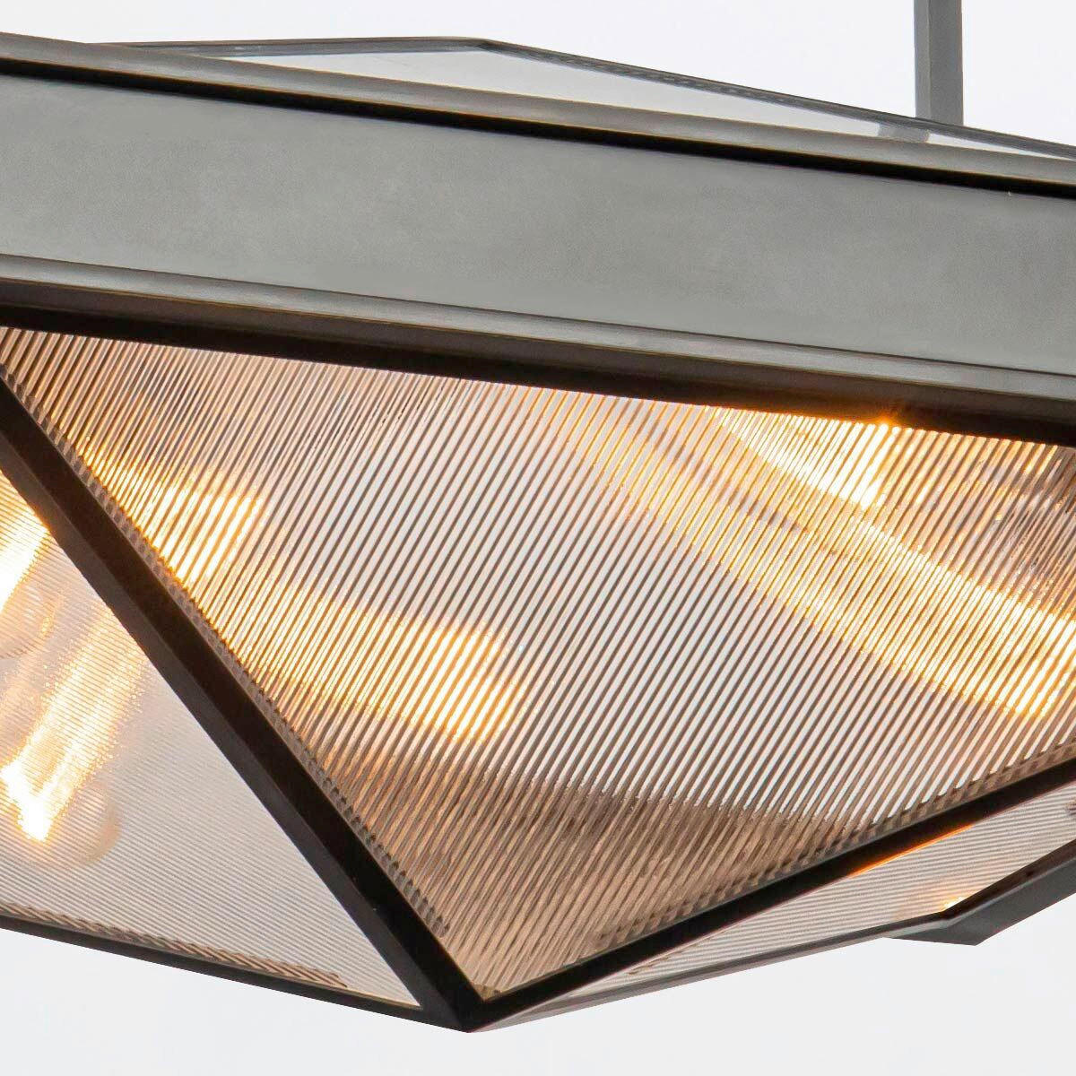 DECKENLEUCHTE 42/48,2 cm    - Bronzefarben, KONVENTIONELL, Glas/Metall (42/48,2cm) - Elstead Lighting