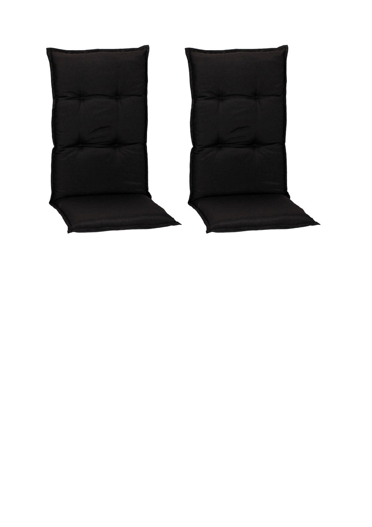 SADA POLSTRŮ NA ŽIDLI 2 ks, 118/46/8 cm