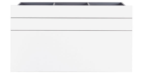 SCHUBLADENSET 90,9/50,3/46,8 cm Weiß  - Weiß, KONVENTIONELL, Holzwerkstoff (90,9/50,3/46,8cm) - Hom`in