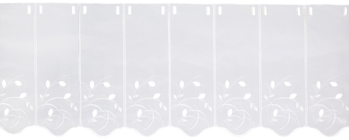 PERDEA SCURTĂ 90 cm  - alb, Konventionell, textil (90cm) - Esposa
