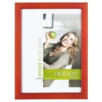 BILDERRAHMEN 18/24 cm  - Rot, Basics, Holz (18/24cm) - Nielsen