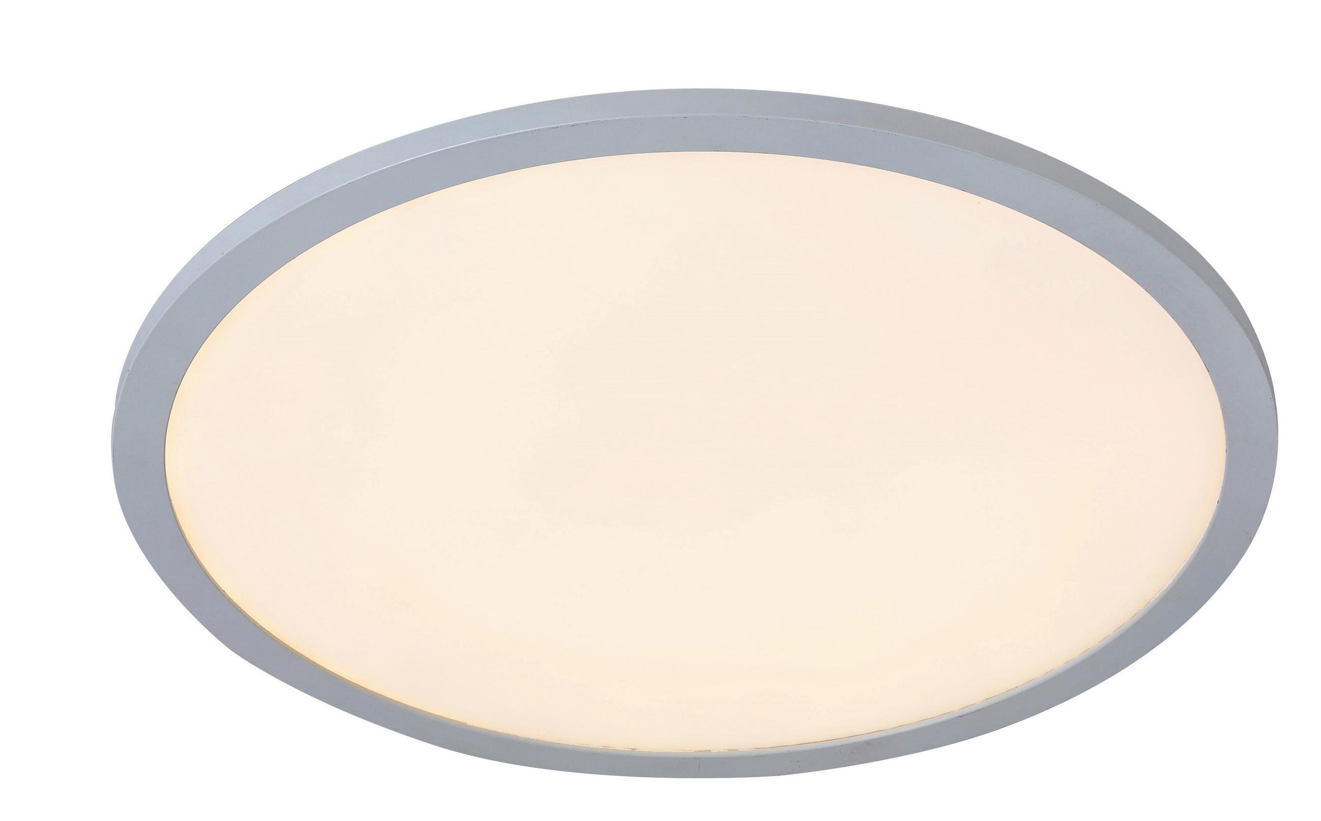 LED-DECKENLEUCHTE 40/6 cm   - Silberfarben/Weiß, Basics, Kunststoff/Metall (40/6cm) - Boxxx