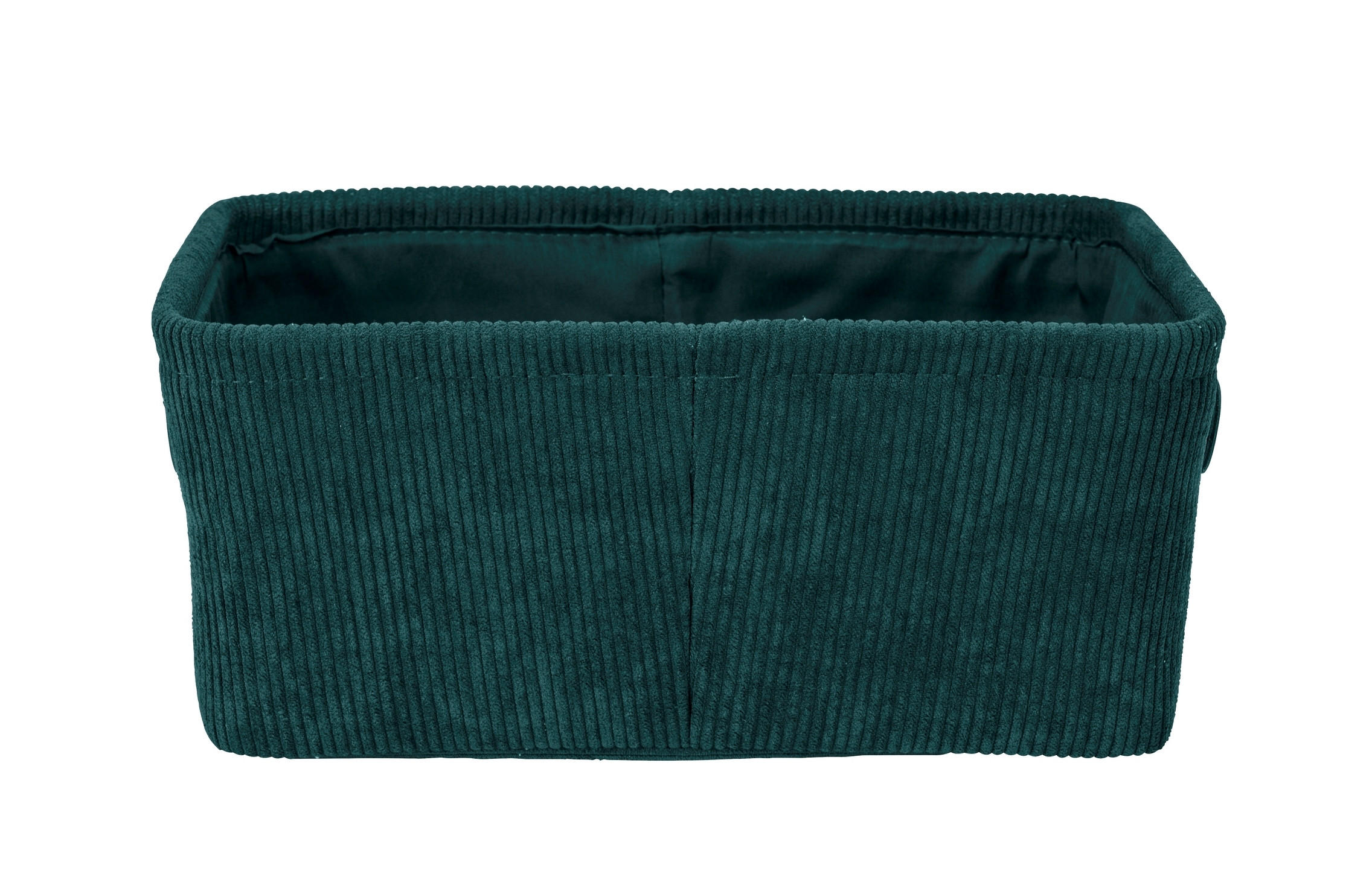 AUFBEWAHRUNGSKÖRBCHEN  - Dunkelgrün, Basics, Textil (27,6/12/20cm) - Wenko