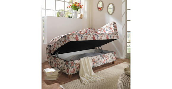LIEGE in Flachgewebe Naturfarben - Naturfarben, LIFESTYLE, Holz/Textil (180/97/85cm) - Novel