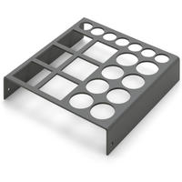 KOSMETIK-ORGANIZER  - Grau, Natur, Metall (15/3/15cm) - Musterring