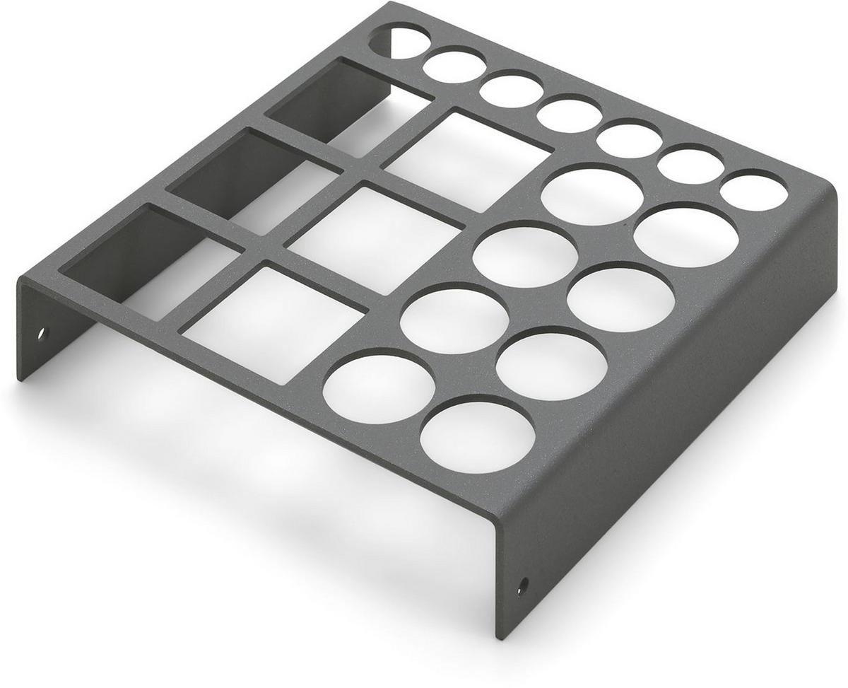 KOSMETIK-ORGANIZER  - Grau, Natur, Metall (15/3/15cm) - Musterring