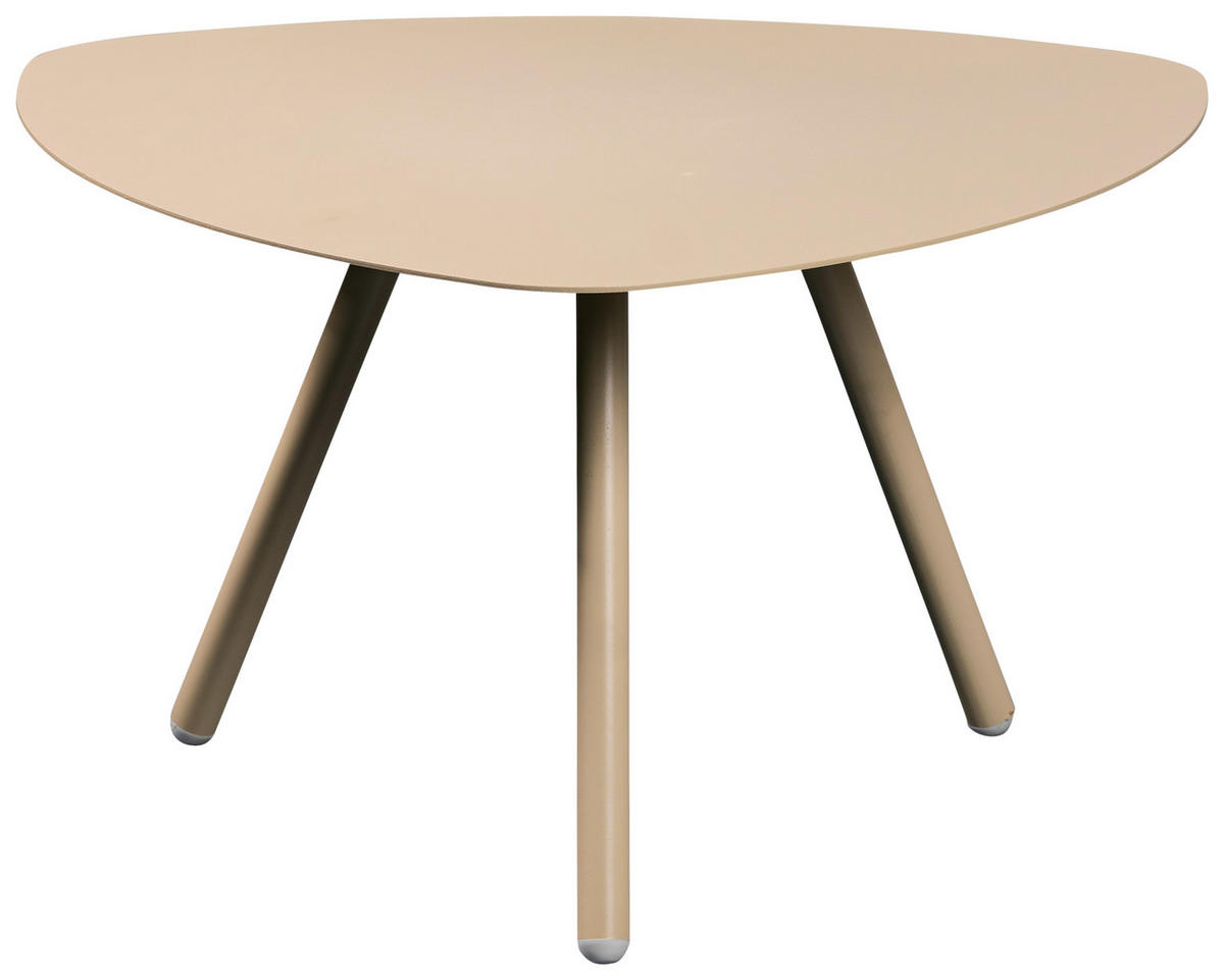 ODKLÁDACÍ STOLEK, krémová - krémová, Design, kov (60/60/35cm) - Xora