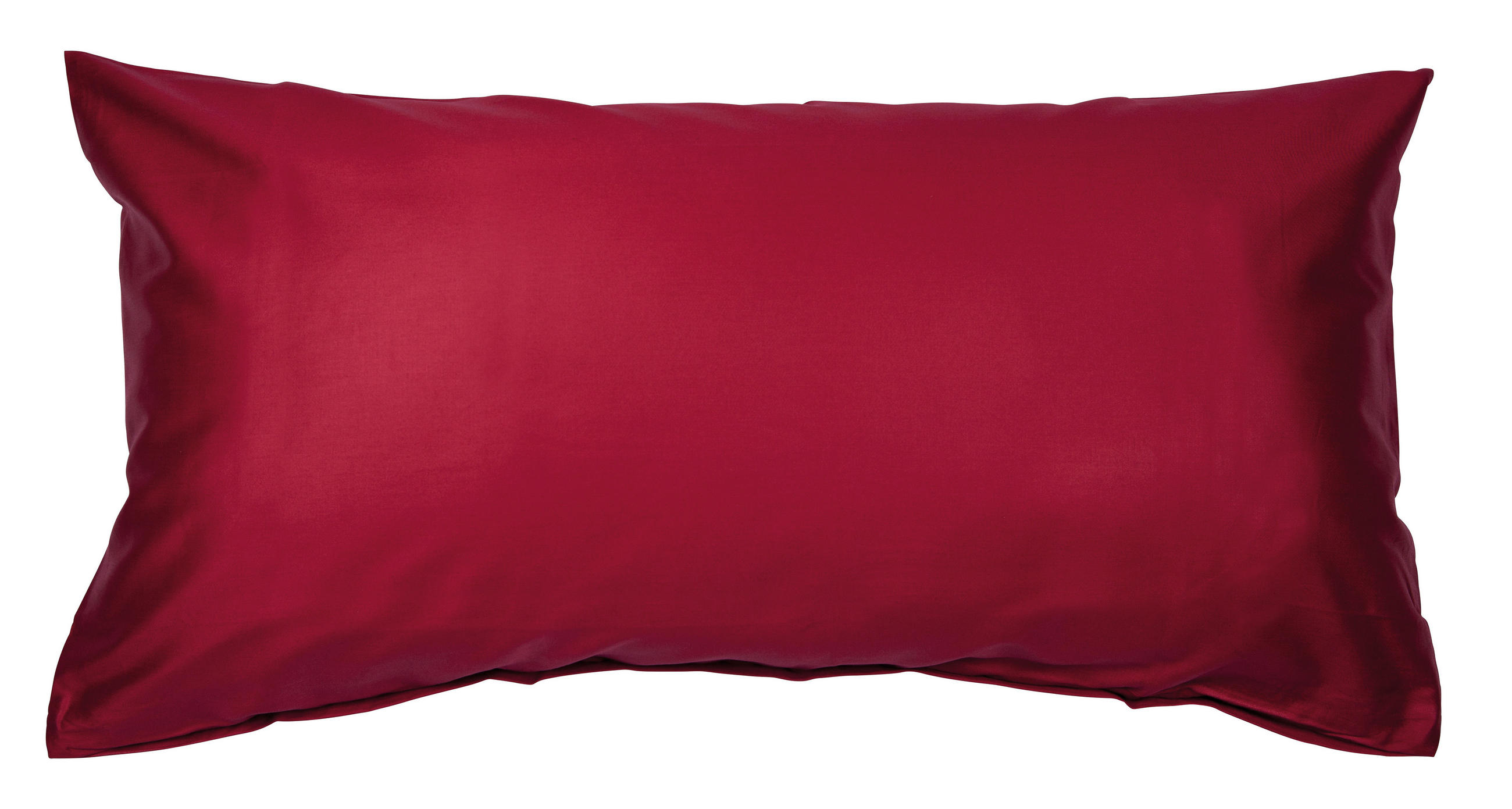 KOPFKISSENBEZUG Giacomo 40/80 cm  - Bordeaux, Basics, Textil (40/80cm) - Janine