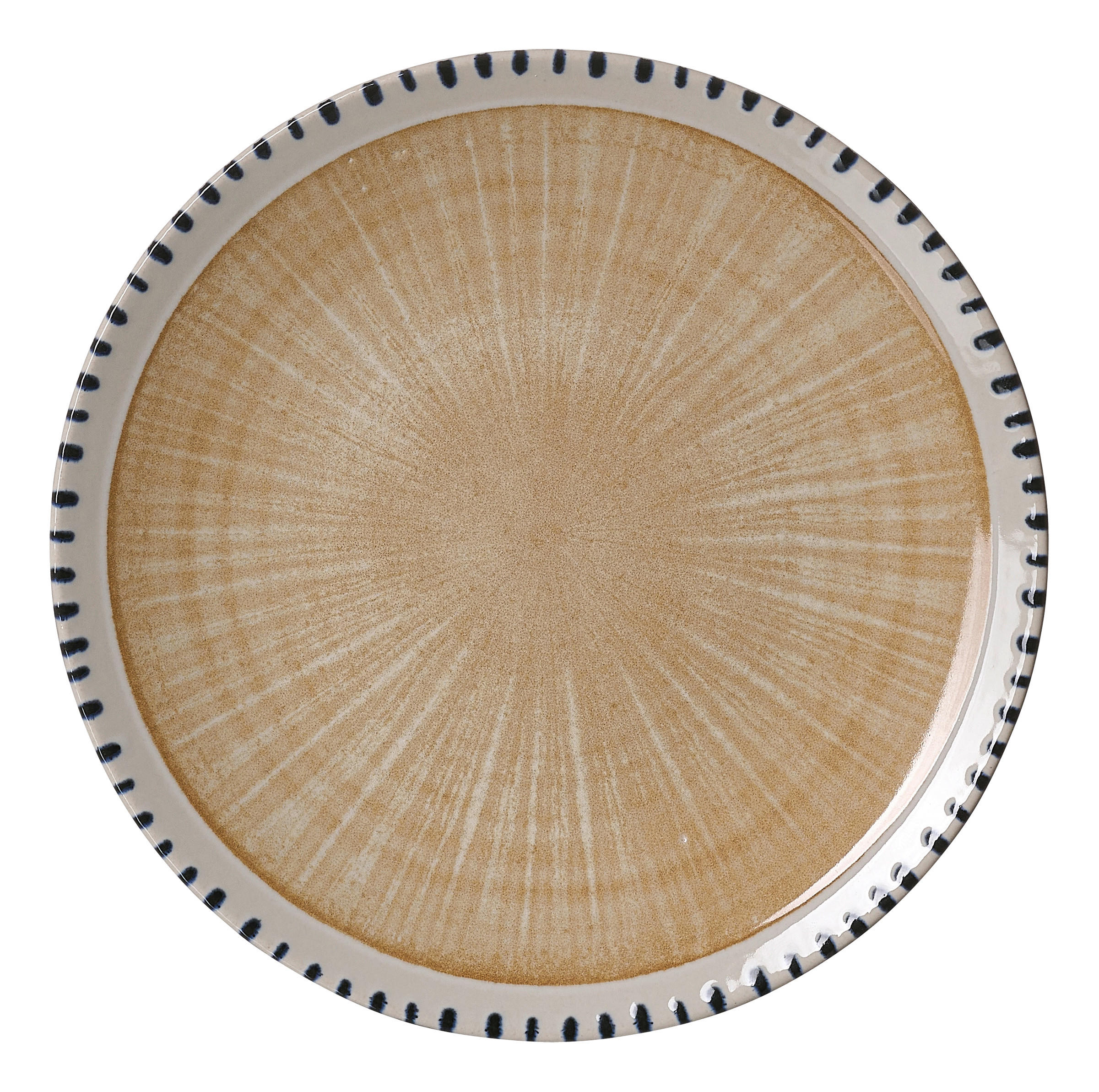 DESSERTTELLER Creme Natura  - Creme, KONVENTIONELL, Keramik (20,5/2cm) - Ritzenhoff Breker