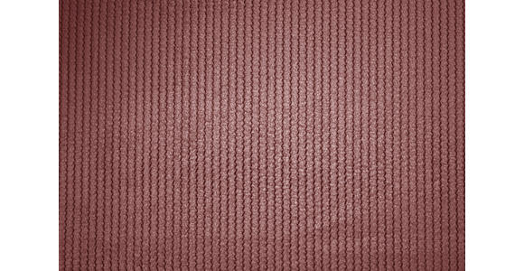 SCHLAFSOFA Cord, Flachgewebe Rosa, Altrosa Rückenkissen, Armlehnenkissen, Bettkasten, Schlaffunktion, Rücken echt, Liegefläche im Originalstoff  - Schwarz/Altrosa, KONVENTIONELL, Textil/Metall (223/72/100cm) - Carryhome
