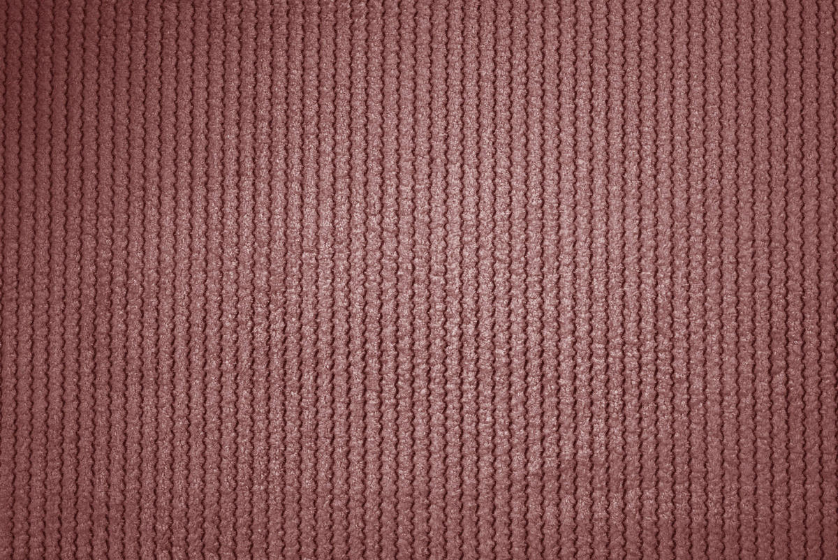 SCHLAFSOFA Cord, Flachgewebe Rosa, Altrosa  - Schwarz/Altrosa, KONVENTIONELL, Textil/Metall (223/72/100cm) - Carryhome