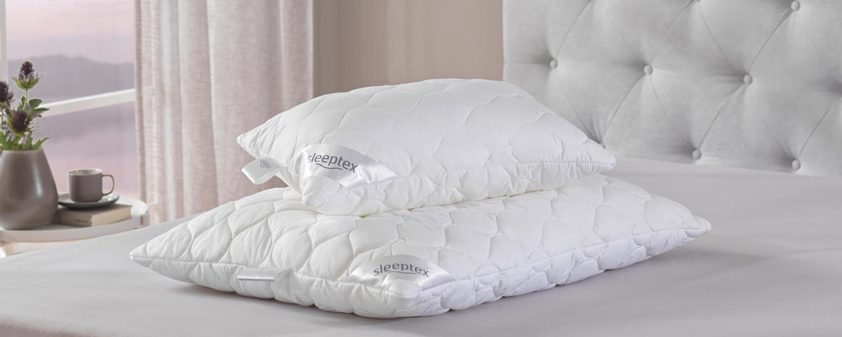 KOPFPOLSTER 40/60 cm   - Weiß, Basics, Textil (40/60cm) - Sleeptex