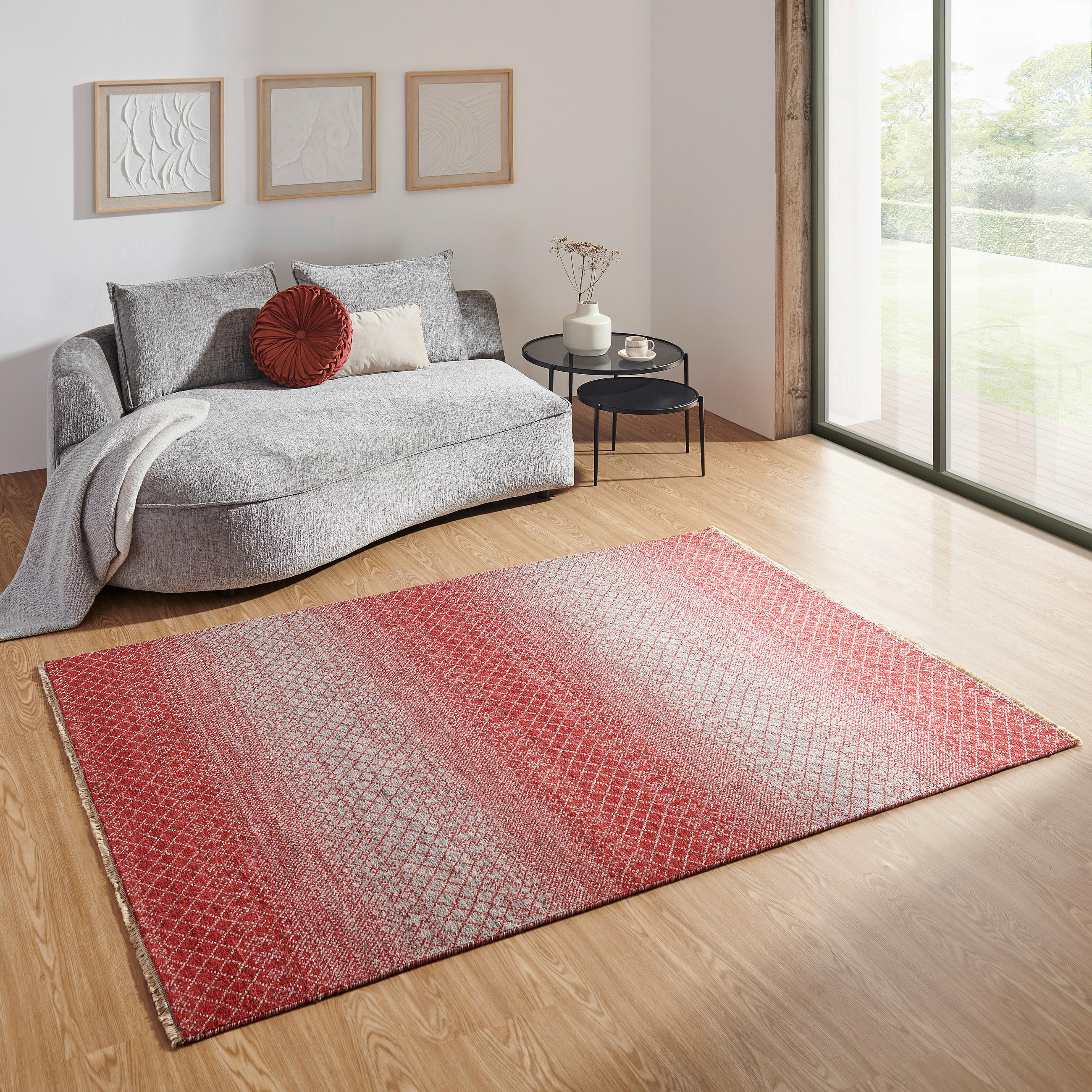 ORIENTTEPPICH 250/300 cm Sun & Sand Red Rot  - Rot, KONVENTIONELL, Textil (250/300cm) - Cazaris
