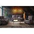 COUCHTISCH in Holz, Metall 80/80/40 cm - Eichefarben/Schwarz, Design, Holz/Metall (80/80/40cm) - Novel COUCHTISCH in Holz, Metall 80/80/40 cm - Eichefarben/Schwarz, Design, Holz/Metall (80/80/40cm) - Novel